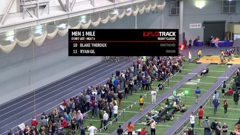 Men's Mile, Heat 6 - David Elliot Leads 5 Under 4 Minutes