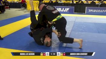 Andrew John Leshovsky vs Russell Lee Jackson 2026 Pan Jiu Jitsu IBJJF Championship