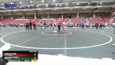120 lbs Cons. Semi - Zaelee Stein, Team Central vs Kennadi O`Neal, Spring Hill