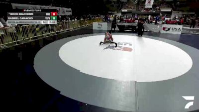 Cons. Round 3 - Brice Bearchum, Red Bluff High School Wrestling vs Gabriel Camacho, Vasky Bros\Pitman Wrestling Club
