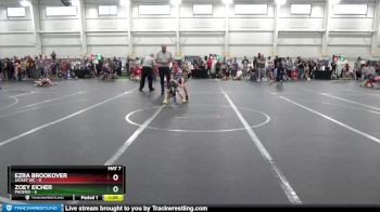52 lbs Round 1 (8 Team) - Zoey Eicher, Phoenix vs Ezra Brookover, Jacket WC