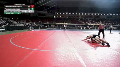 165 lbs Round Of 16 - Braden Vincenzes, Pennsylvania State vs Calvin Kopstein, Virigina Commonwealth