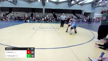 131 lbs Rr Rnd 2 - Jake Gabriel, Orchard South WC vs Colton Schwoyer, Warrior WC