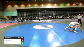 184 lbs Round Of 32 - Ethan Miller, Southern Oregon-UNATT vs Quayin Short, Wyoming