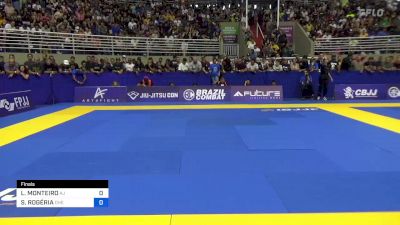 LUIZA MONTEIRO vs SABRINA ROGÉRIA 2023 Brasileiro Jiu-Jitsu IBJJF