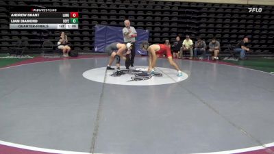 140 lbs Quarterfinal - Andrew Brant, Lower Twp vs Liam Diamond, Boyertown