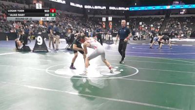150 lbs Round Of 32 - Logan Yuen, Washington (SF) vs Alias Raby, Anderson (NS)