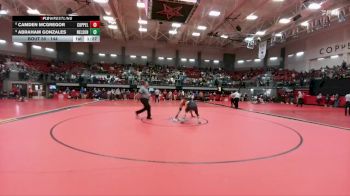 144 lbs Champ. Round 1 - Abraham Gonzales, Northwest Nelson vs Camden McGregor, Coppell