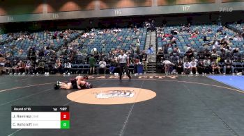 138 lbs Round Of 16 - Joseph Ramirez, Los Gatos vs Carson Ashcroft, Stansbury