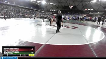 149 lbs Champ. Round 1 - Brayden Frazier, Auburn A-Team vs Cooper Beaulieu, Twin City Wrestling Club