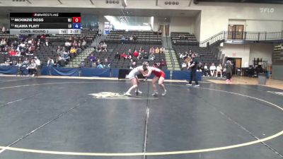 145 lbs Cons. Round 1 - McKinzie Ross, William Jewell College vs Klaira Flatt, Linfield University