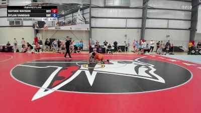 74 kg Cons. Round 5 - Hayden Watson, Charleston Regional Training Center vs Dylan Vanegas, Castleton RTC