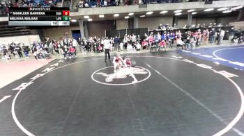 100 lbs Champ. Round 3 - Sharleen Barrera, Bolingbrook vs Melissa Melgar, Unattached