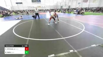 145 lbs Consi Of 8 #2 - Chandler Whitman Jr, Stars And Stripes WC vs Brady Wells, Quartz Hill WC