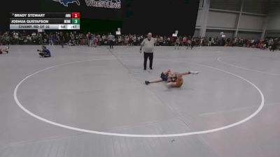 78 lbs Champ. Rd Of 32 - Joshua Gustafson, New Mexico vs Brady Stewart, Askren Wrestling Academy