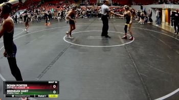 76 lbs Round 5 (8 Team) - Ronin Porter, Empyre WC Maroon vs Brennan Hart, Xtreme Team