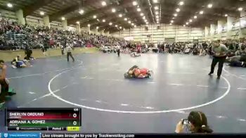 105 lbs Semifinal - Sherlyn Orduno, Granger vs Adriana A. Gomez, Basha