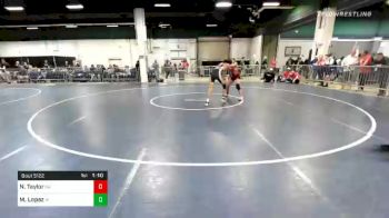 126 lbs Prelims - Nathan Taylor, NJ vs Marcel Lopez, IA