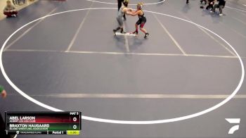 86-96 lbs Round 3 - Abel Larson, Albert Lea USA Club vs Braxton Haugaard, Blaine Wrestling Association