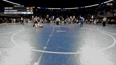 124 lbs Quarterfinal - Jude Pizzi, West Chester vs Shay Krysinski, Steel Valley