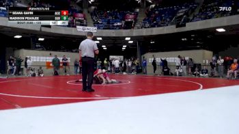 125 lbs Cons. Round 2 - Seana Gavin, Unattached vs Madison Peaslee, Westville