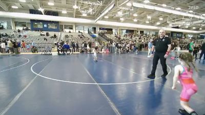 45 lbs Cons. Semi - Adeline Gould, RWC - Roy Wrestling Club vs Evangelina Garcia, Stallions Wrestling Club