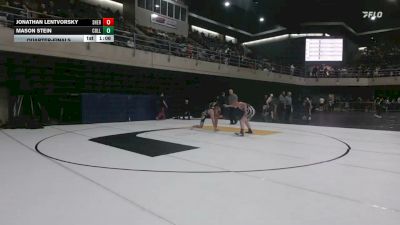 177 lbs Quarterfinal - Jonathan Lentvorsky, Shermans Dale vs Mason Stein, College Park