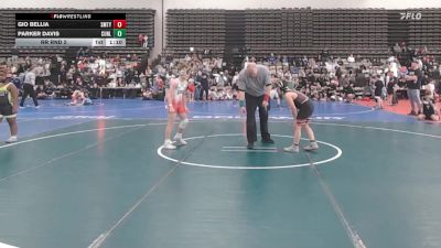 89 lbs Rr Rnd 2 - Gio Bellia, Smitty's Barn Black - ESC vs Parker Davis, Cunliffes Corner Tan - ESC