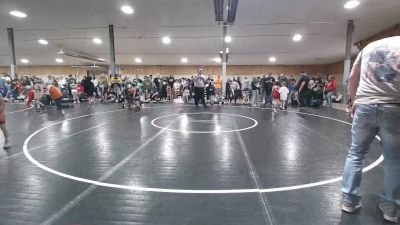 52 lbs Round Of 16 - Harrison Brode, Bloomsburg vs Hunter Harris, Hanover Twp.