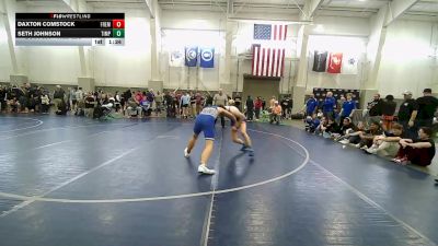 132B lbs Cons. Sub-quarters - Daxton Comstock, Fremont vs Seth Johnson, Timpview
