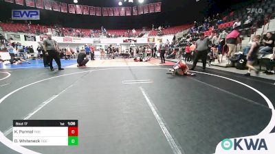 70-73 lbs Final - Kacy Purmal, Tiger Trained Wrestling vs Donnie Whiteneck, Tiger Trained Wrestling