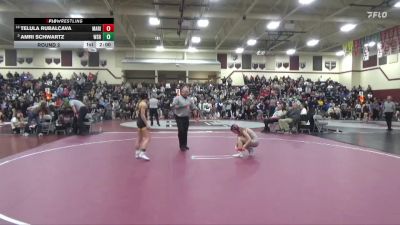 100 lbs Round 2 - Amri Schwartz, Waverly-Shell Rock vs Telula Rubalcava, Marion