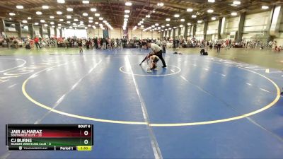 64 lbs Rd# 3 12:00pm Friday - Jair Almaraz, SouthWest Elite vs CJ Burns, Ranger Wrestling Club