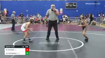 65 lbs Quarterfinal - Brogan Sendele, TD's Barn Boys vs Brycen Fahnestock, Team Gotcha