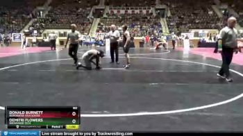 182 lbs Cons. Round 2 - Demitri Flowers, Brewbaker Tech vs Donald Burnett, Northridge High School