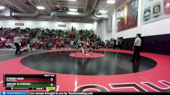 110 lbs Cons. Round 3 - Ariyah Alvarado, Skyview vs Sydney Babi, Eaglecrest