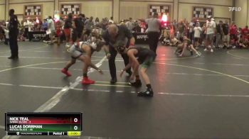 92 lbs Round 3 (6 Team) - Lucas Dorrman, M2TCNJ Black vs Nick Teal, SVRWC Silver