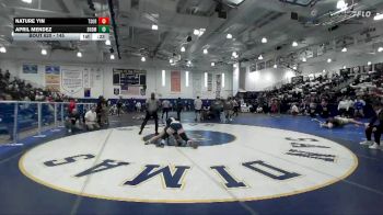 145 lbs Cons. Round 4 - April Mendez, San Dimas vs Nature Yin, Tesoro