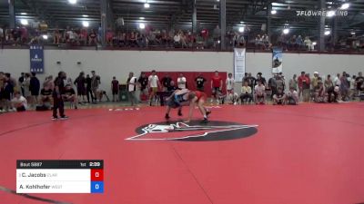 97 kg Round Of 32 - Connor Jacobs, Clarion RTC vs Austin Kohlhofer, West Point Wrestling Club