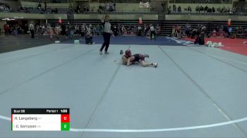 75 lbs Round 5 - Cooper Sampson, Moyer Elite vs Henry Langeberg, New Prague