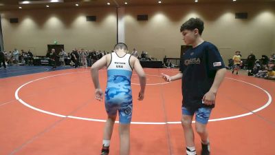 82 lbs Quarters - Emmett Hollister, South Side Wrestling Club vs Carter Watson, Malvern Wrestling Club