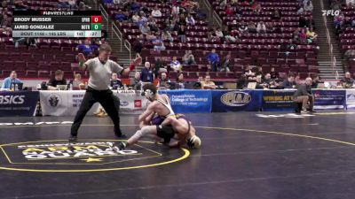 145 lbs Consi 2 - Brody Musser, Ephrata vs Jared Gonzalez, Notre Dame GP