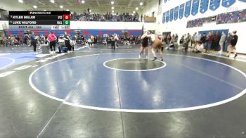 285 lbs Cons. Round 3 - Kyler Miller, Post Falls 2 vs Luke Wilford, Vallivue