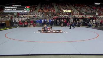 235 lbs Quarterfinal - Elizabeth Dick, Nickerson HS vs Natalie Burnett, Wellington HS