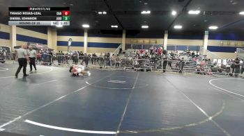 109 lbs Round Of 32 - Thiago Rojas-Leal, Chain Gang vs Diesel Johnson, Jordan Jimenez Academy