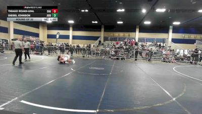 109 lbs Round Of 32 - Thiago Rojas-Leal, Chain Gang vs Diesel Johnson, Jordan Jimenez Academy