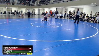 80 lbs Finals (8 Team) - Halo Roth, Perham vs Merik Altermatt, Springfield