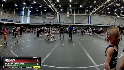 60 lbs Round 9 (10 Team) - Jackson Claycomb, U2 Uprising Blue vs Ben Atkas, CTWHALE