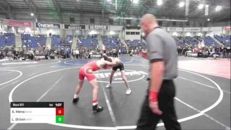 113 lbs Champ. Round 2 - Noah Brown, Howell North vs Logan Svoboda, Aurora  Wrestling Club