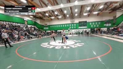 106 lbs Semifinal - Bobby Hernandez, Cody vs Ty McWilliams, Lander Valley